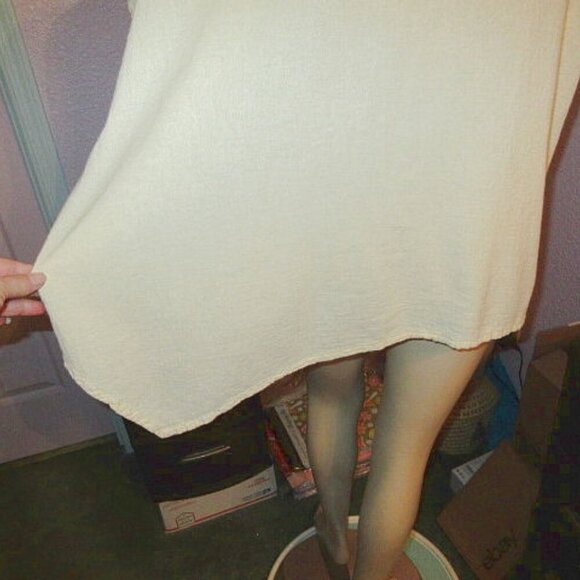 Oh My Gauze Polly Asymmetrical Top Size XXL 3 Tunic Pocket Butter Yellow Lagom - Picture 10 of 11